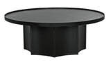 NOIR Rome Coffee Table Black Steel