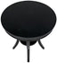 NOIR Scheffield Round End Table Black