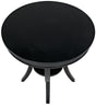 NOIR Scheffield Round End Table Black