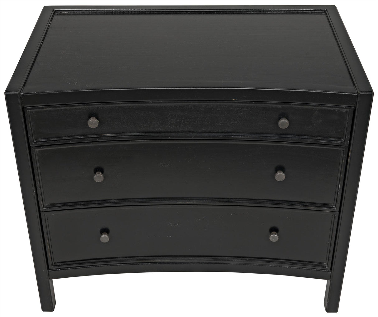 NOIR Hampton Side Table Hand Rubbed Black