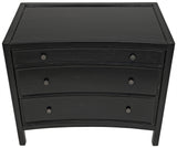 NOIR Hampton Side Table Hand Rubbed Black