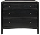 NOIR Hampton Side Table Hand Rubbed Black