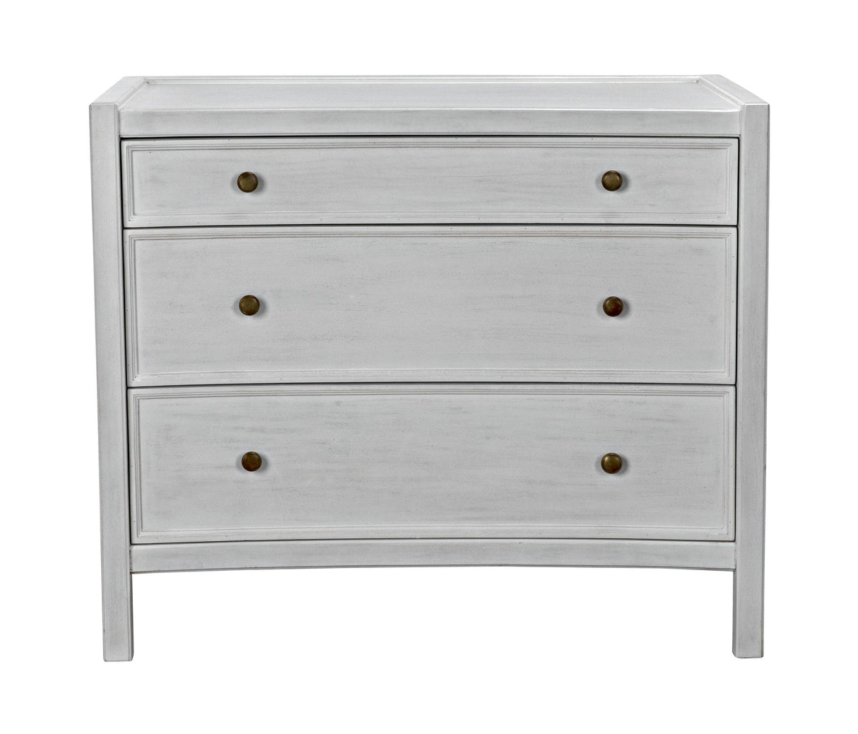 NOIR Hampton Side TableWhite Wash