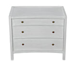 NOIR Hampton Side TableWhite Wash