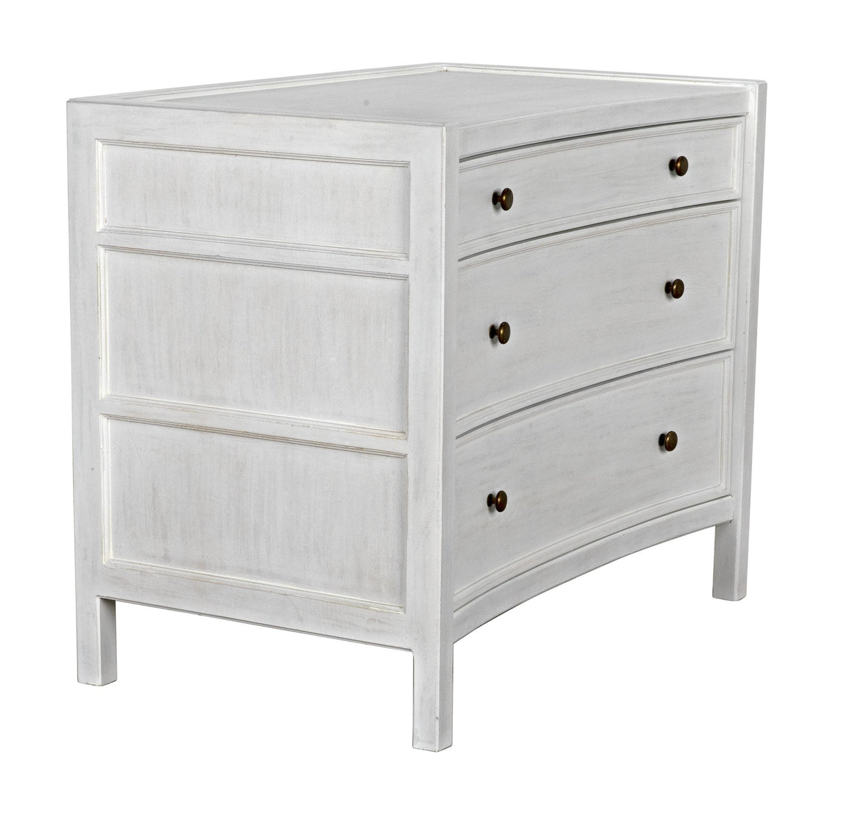 NOIR Hampton Side TableWhite Wash