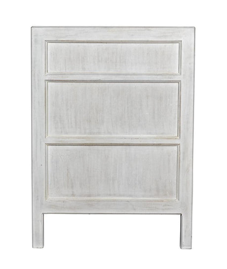 NOIR Hampton Side Table White Wash