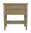 NOIR Oxford 2-Drawer Side Table Weathered