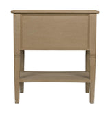 NOIR Oxford 2-Drawer Side Table Weathered