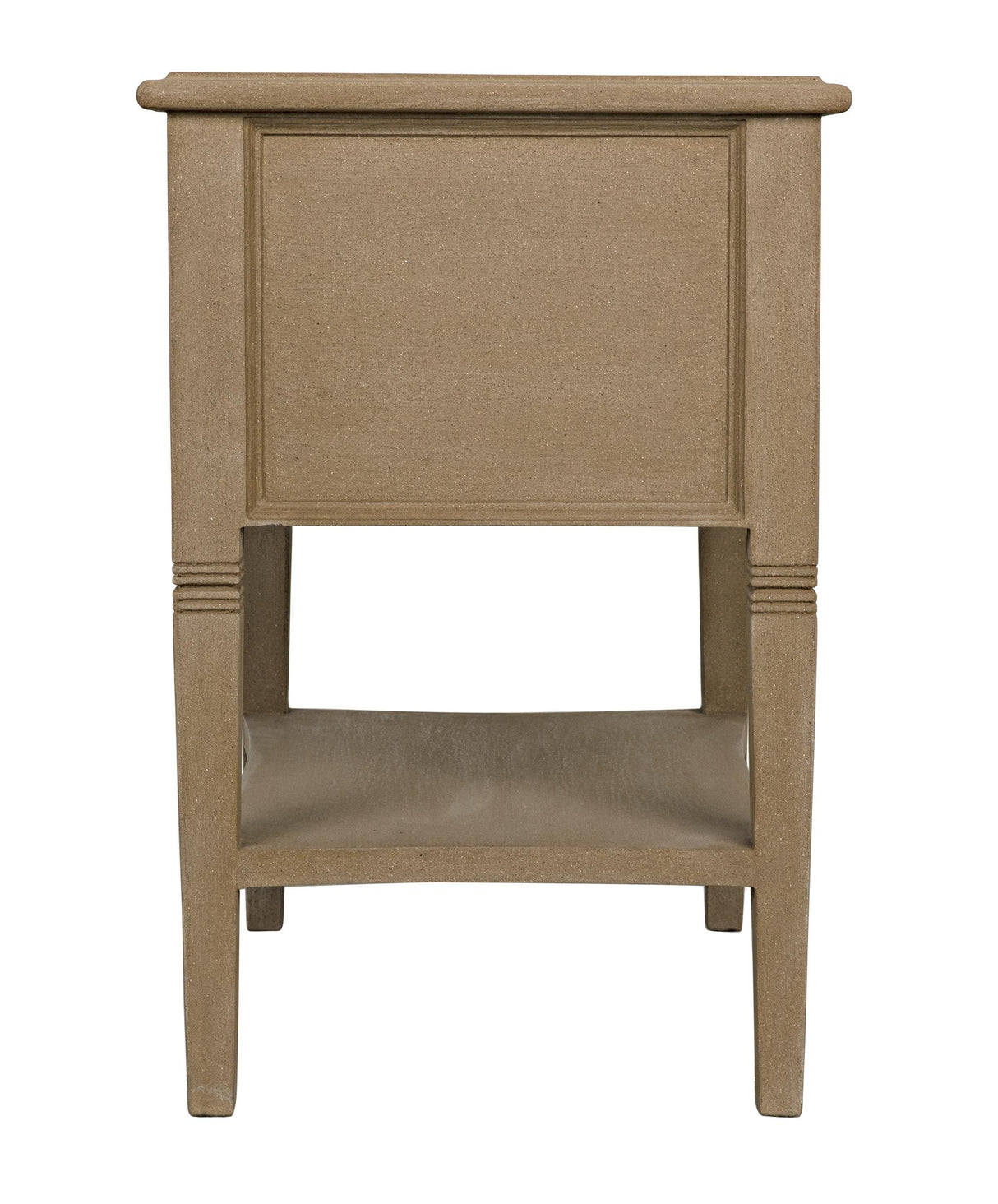 NOIR Oxford 2-Drawer Side Table Weathered