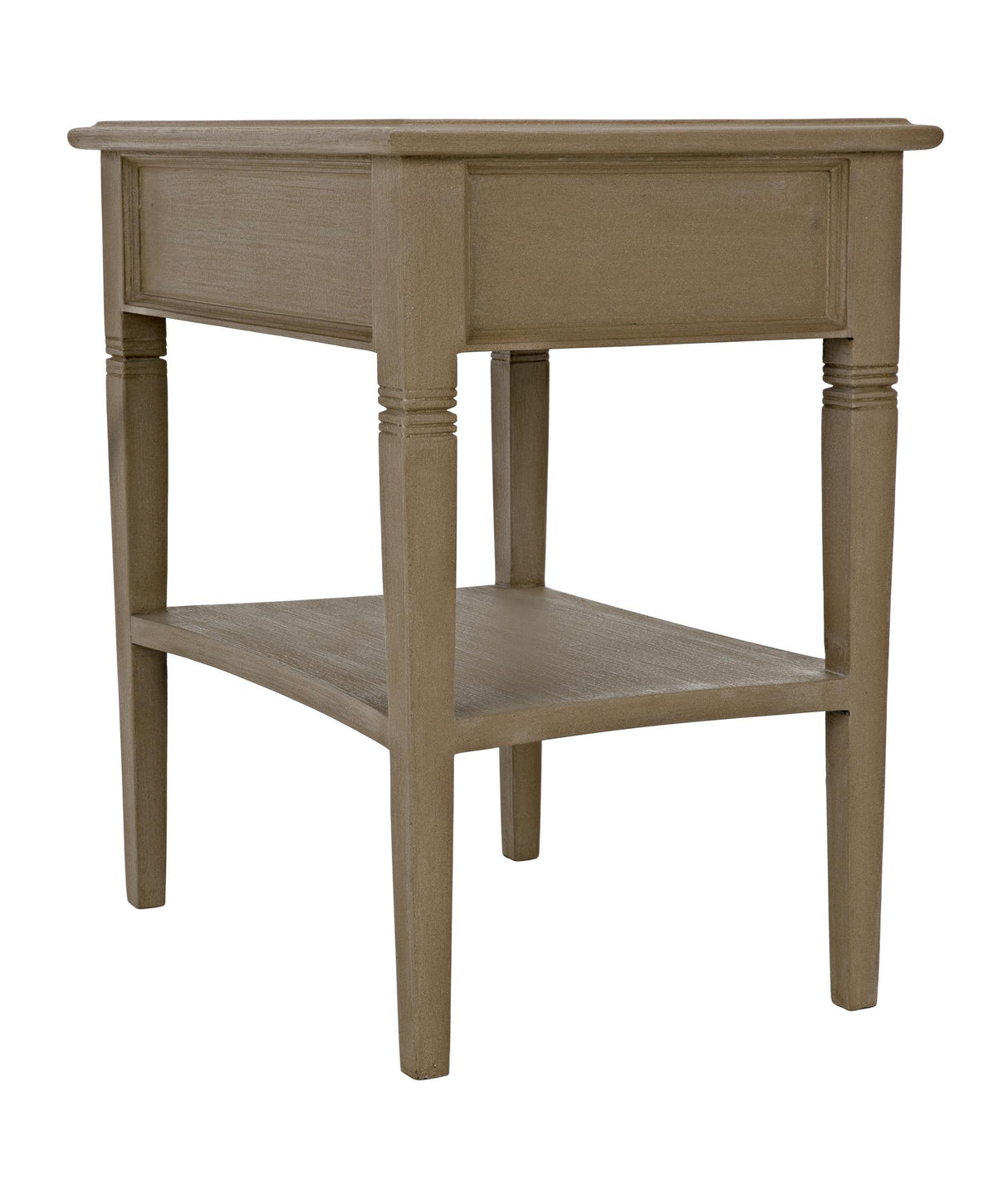 NOIR Oxford 1-Drawer Side Table Weathered