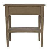 NOIR Oxford 1-Drawer Side Table Weathered