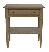 NOIR Oxford 1-Drawer Side Table Weathered