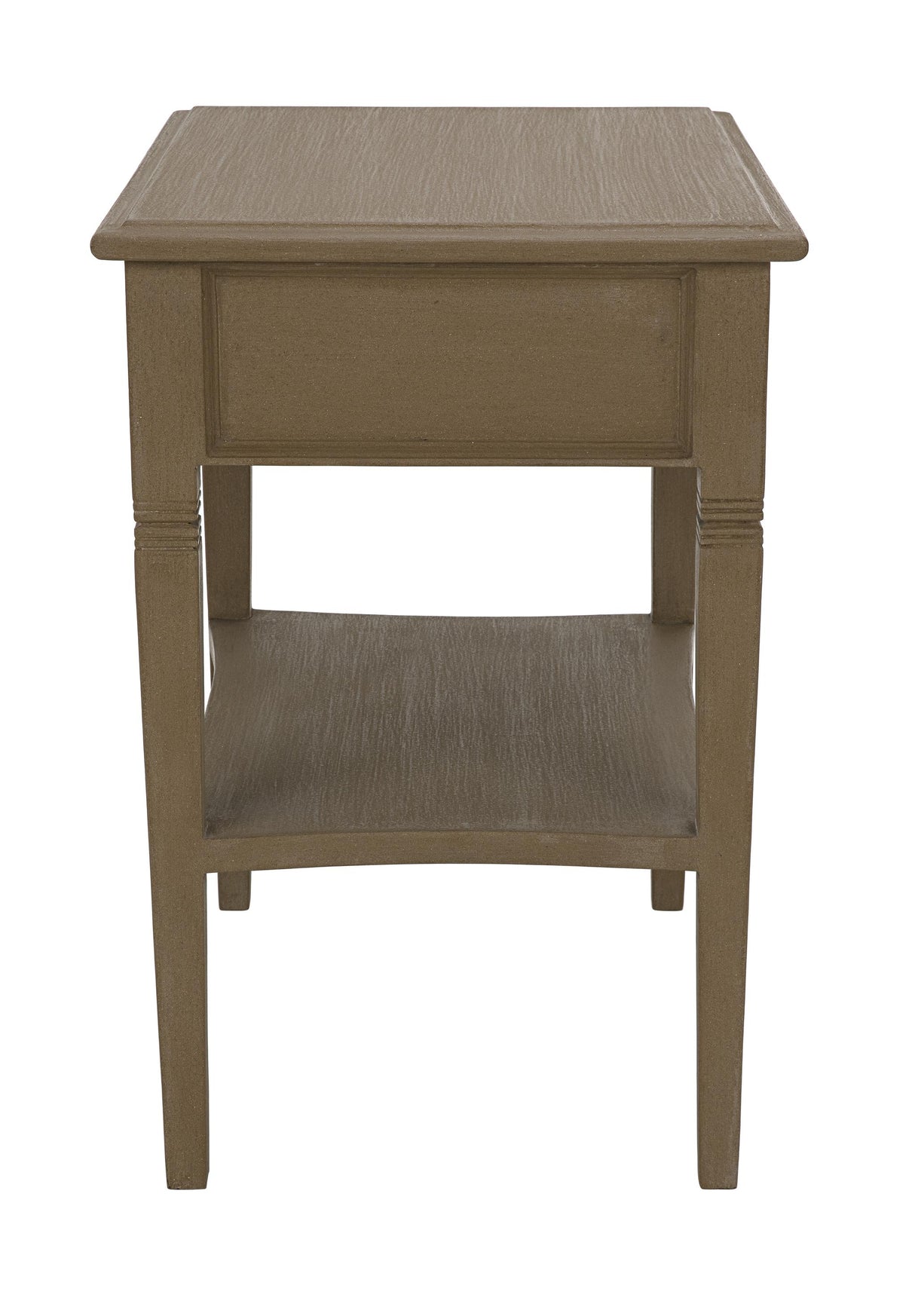 NOIR Oxford 1-Drawer Side Table Weathered