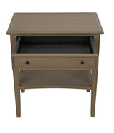 NOIR Oxford 1-Drawer Side Table Weathered