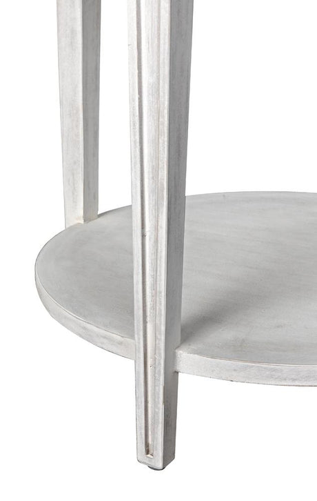 NOIR Imperial Side Table White Wash