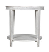NOIR Imperial Side Table White Wash