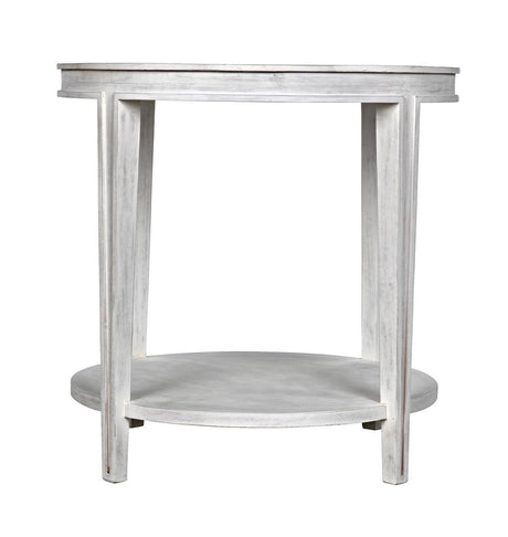 NOIR Imperial Side Table White Wash