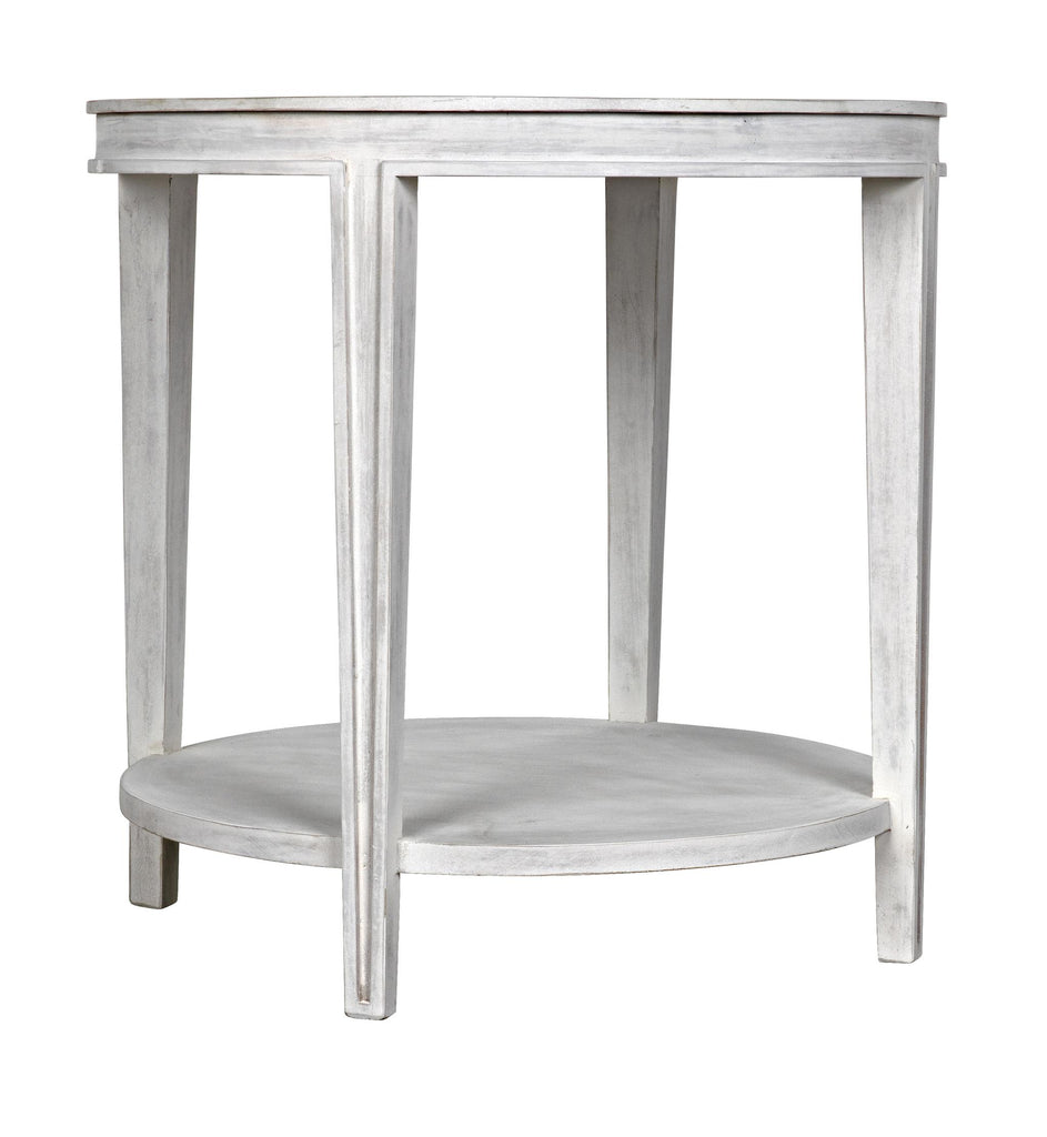 NOIR Imperial Side Table White Wash