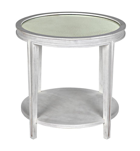 NOIR Imperial Side Table White Wash