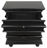 NOIR Ascona Side Table Hand Rubbed Black