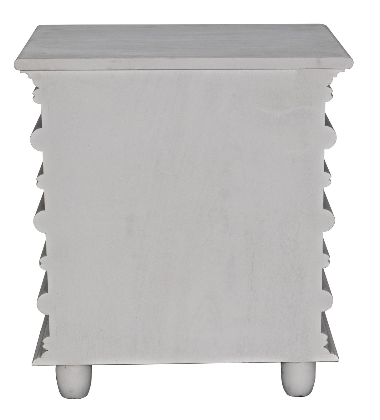 NOIR Ascona Side Table White Wash