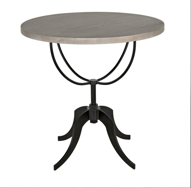 NOIR Wine Table with Adjustable Base