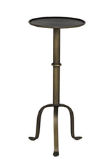 NOIR Tini Side Table Metal with Aged Brass Finish