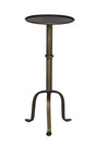 NOIR Tini Side Table Metal with Aged Brass Finish