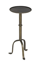 NOIR Tini Side Table Metal with Aged Brass Finish