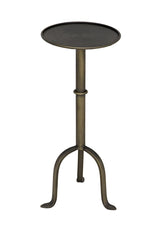 NOIR Tini Side Table Metal with Aged Brass Finish