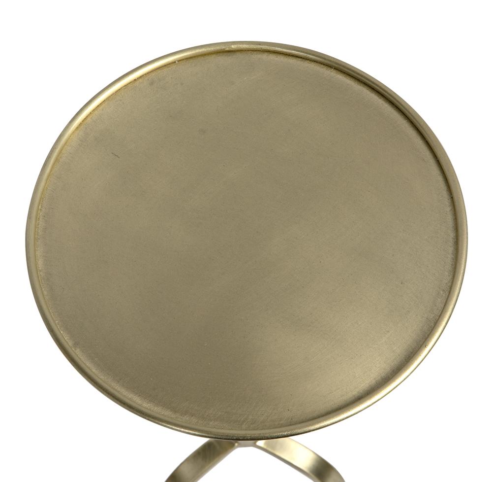 NOIR Tini Side Table Metal with Brass Finish