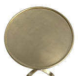NOIR Tini Side Table Metal with Brass Finish