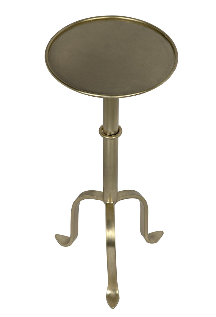 NOIR Tini Side Table Metal with Brass Finish