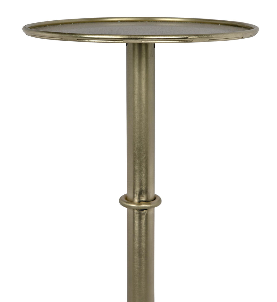 NOIR Tini Side Table Metal with Brass Finish