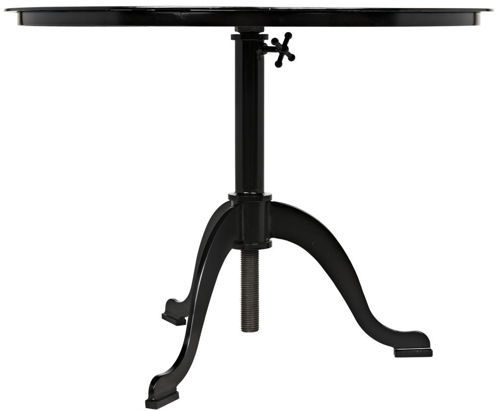 NOIR Kaldera Side Table Black Iron
