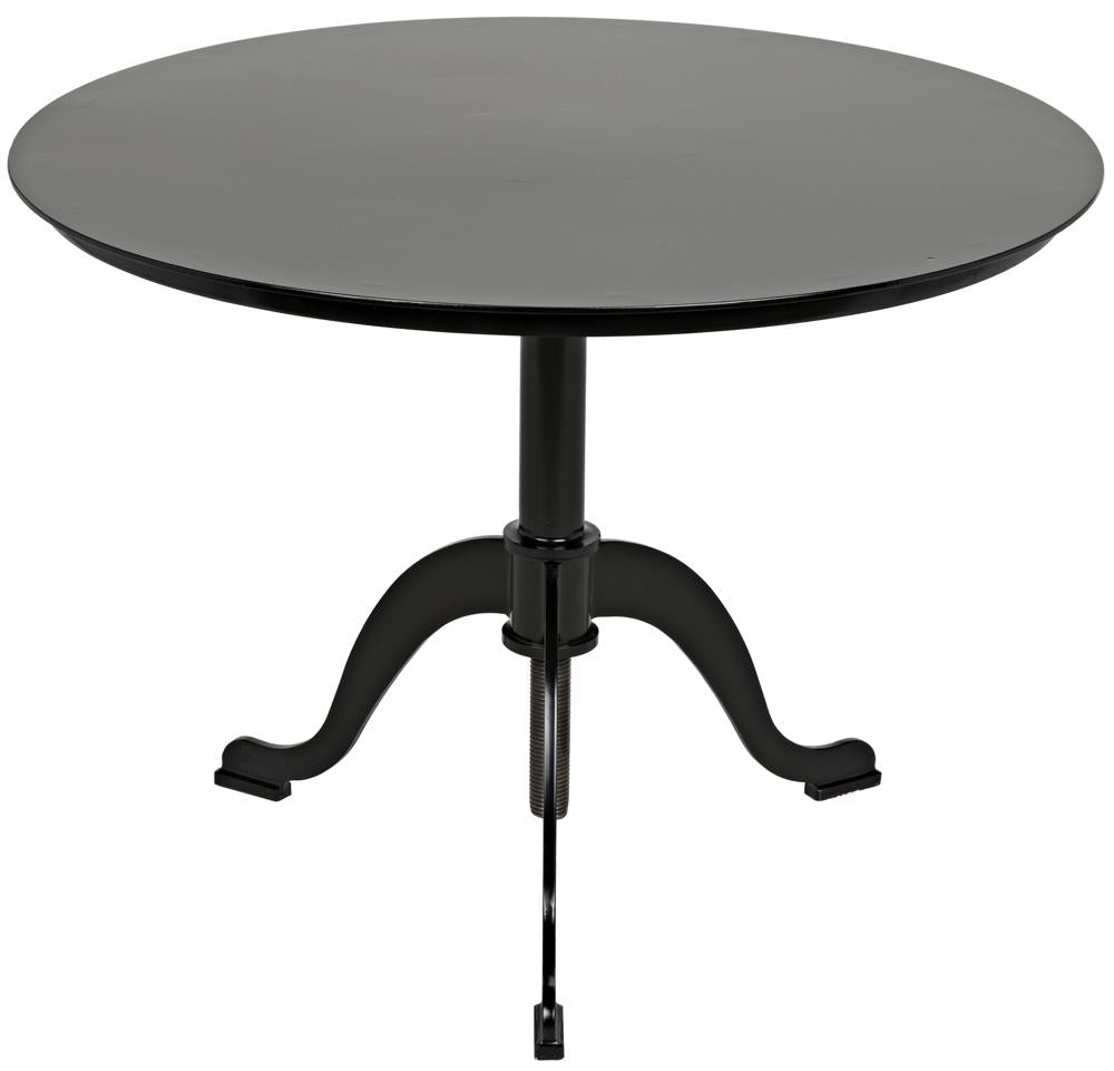 NOIR Kaldera Side Table Black Iron