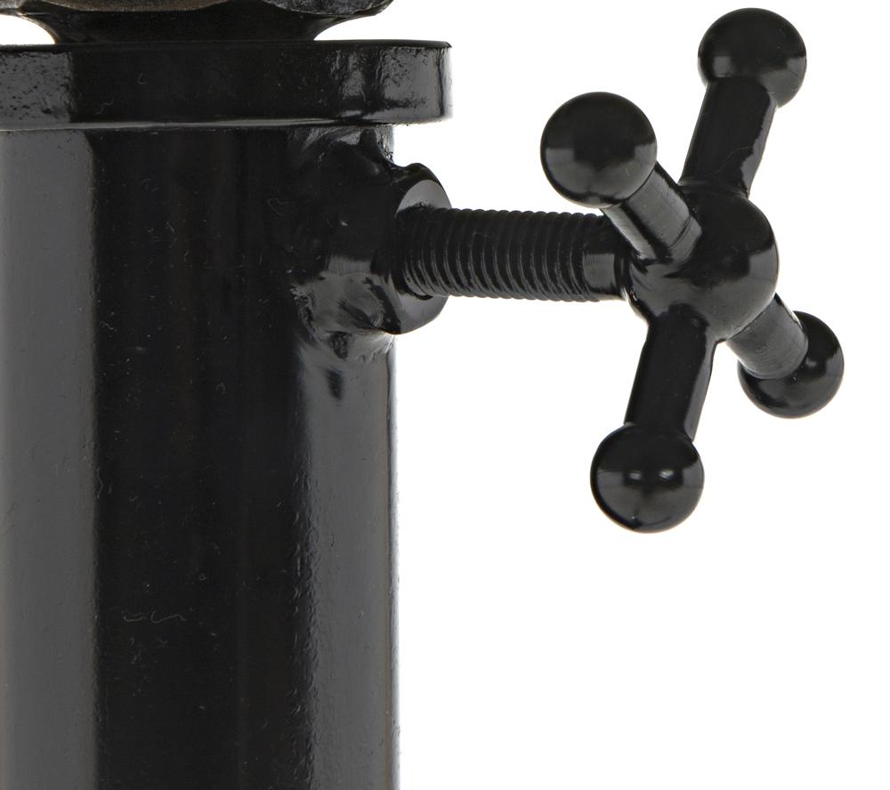 NOIR Kaldera Side Table Black Iron