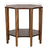 NOIR Ariana Side Table Dark Walnut