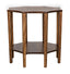 NOIR Ariana Side Table Dark Walnut
