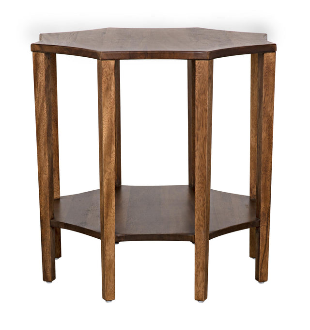 NOIR Ariana Side Table Dark Walnut