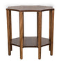 NOIR Ariana Side Table Dark Walnut