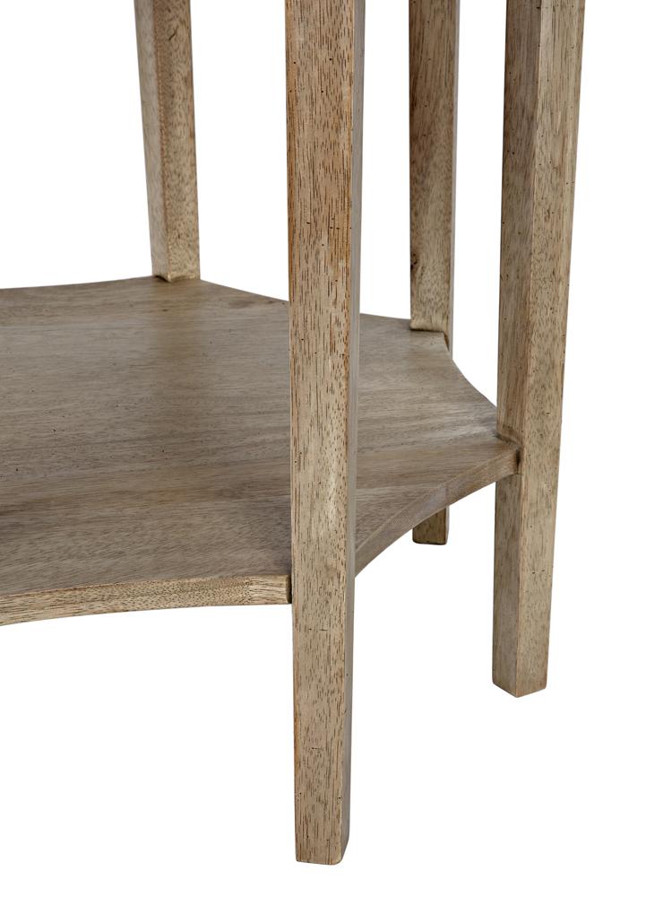 NOIR Ariana Side Table Washed Walnut