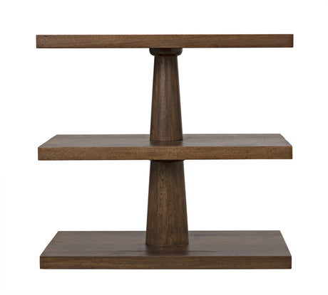 NOIR Fatima Side Table Dark Walnut