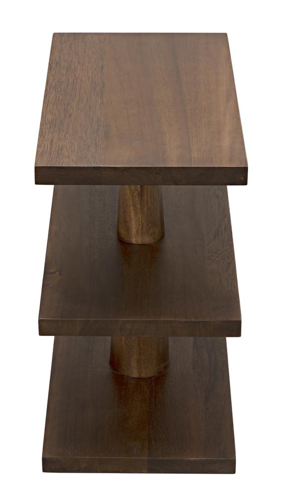 NOIR Fatima Side Table Dark Walnut