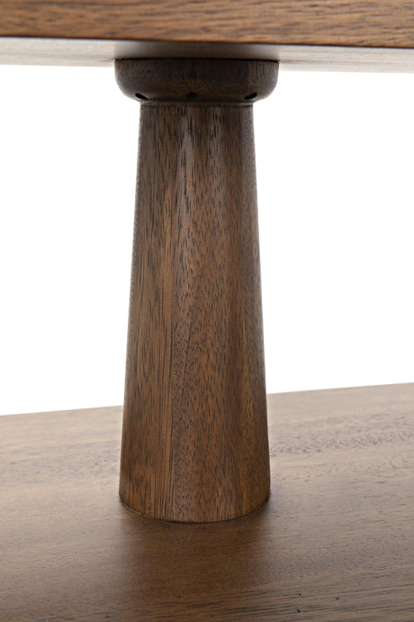 NOIR Fatima Side Table Dark Walnut