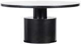 NOIR Marlow Dining Table Black Steel