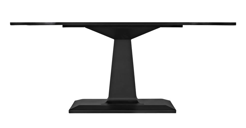 NOIR Amboss Dining Table Black Iron