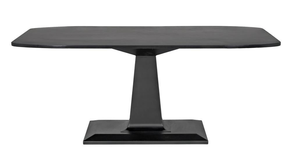 NOIR Amboss Dining Table Black Iron