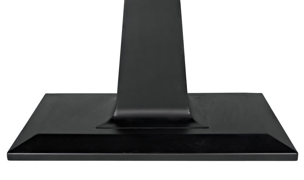 NOIR Amboss Dining Table Black Iron