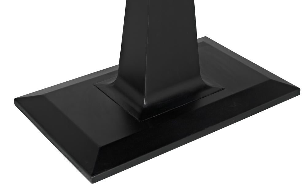 NOIR Amboss Dining Table Black Iron